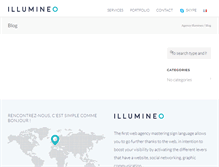 Tablet Screenshot of illumineo.com